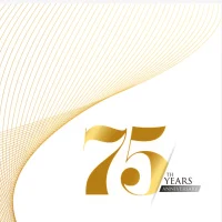 75th stock logo